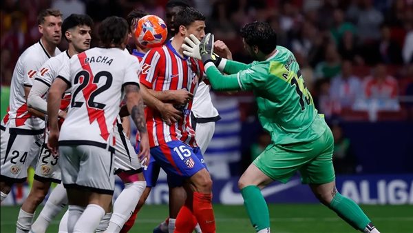 شاهد.. أهداف مباراة أتلتيكو مدريد ضد رايو فاليكانو بالدوري الإسباني