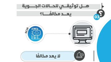 هل توثيق الحالات الجوية يعد مخالفًا ؟ المركز الوطني للأرصاد يجيب