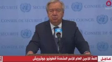 الأمم المتحدة: نثمن جهود الوساطة المصرية للتوصل إلى اتفاق لوقف إطلاق النار بغزة