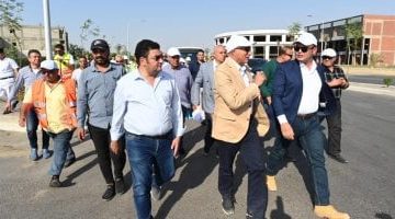 جولة تفقدية اليوم لوزير الإسكان فى مدينة العلمين الجديدة