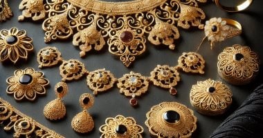 سعر الذهب اليوم الجمعة 25-4-2025 فى قطر عيار18 بـ291 ريالا