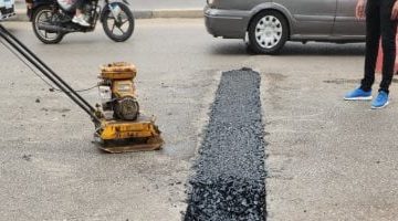 إحلال وتجديد الفواصل العرضية بوصلة كوبرى 6 أكتوبر فى الجيزة.. صور