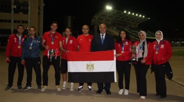 البطولة العربية للرماية| مصر تحصد الذهب في منافسات المسدس 10م فرق رجال وسيدات