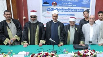 إمام بالأوقاف يحصل على الماجستير في "العتاب بالخطاب القرآني".. صور