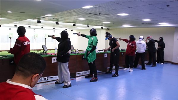 البطولة العربية للرماية.. نهائيات الاسكيت وانطلاق المسدس والبندقية ضغط الهواء يشعلان المنافسات