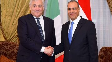 بالصور.. عبد العاطي ونظيره الإيطالي يوقعان مذكرتي تعاون ويبحثان القضايا المشتركة