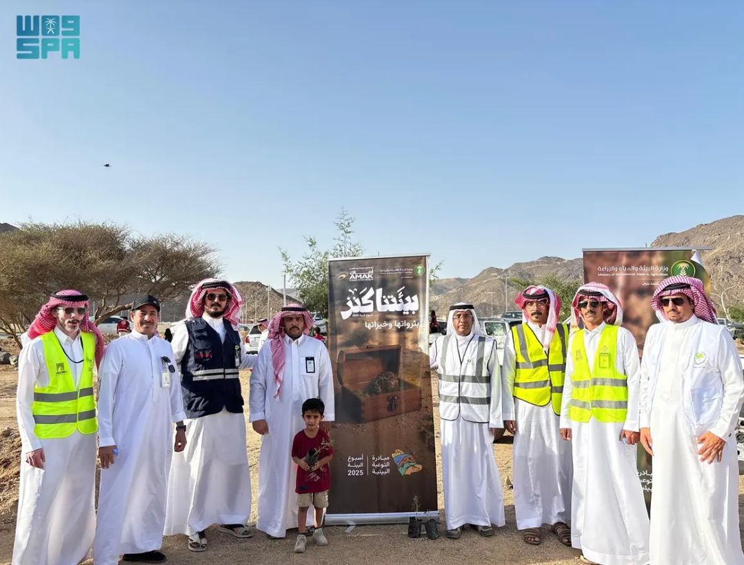 “بيئة نجران” تطلق عددًا من مبادرات التشجير بالمنطقة