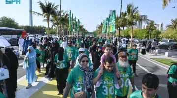 الصحة في #جدة تدشن حملة #امش_30
