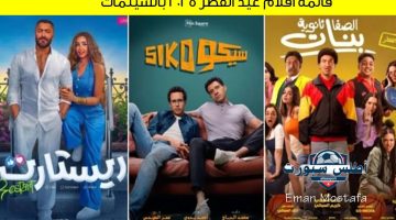هتتفرج على إيه؟ أفلام العيد 2025.. تامر حسني وعلي ربيع وأحمد داش في سباق سينمائي قوي