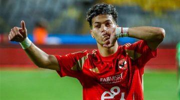 “قذيفة” إمام عاشور تمنح الأهلي التقدم في شباك البنك الأهلي