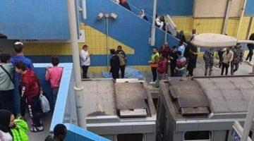 نقل فتاة ألقت بنفسها أمام مترو الملك الصالح إلى المستشفى