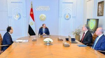 الرئيس السيسى يتابع جهود تلبية احتياجات المواطنين من المواد البترولية