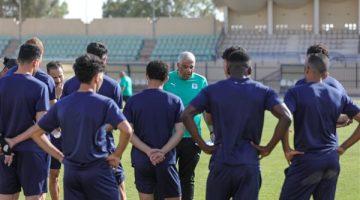 المصري يؤدي تدريبه الأساسي على ستاد الكلية الحربية استعدادًا لمواجهة البنك الأهلي