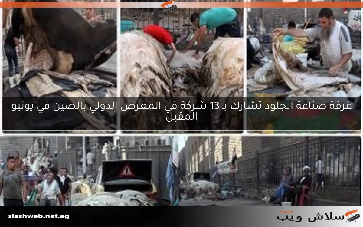 غرفة صناعة الجلود تشارك بـ 13 شركة في المعرض الدولي بالصين في يونيو المقبل
