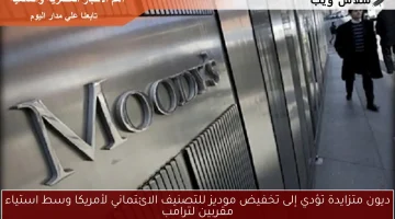 ديون متزايدة تؤدي إلى تخفيض موديز للتصنيف الائتماني لأمريكا وسط استياء مقربين لترامب
