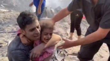 13 شهيدا فى قصف إسرائيلى على مخيم الشاطئ غرب مدينة غزة