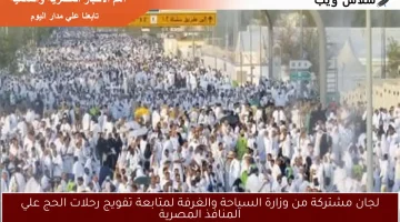 لجان مشتركة من وزارة السياحة والغرفة لمتابعة تفويج رحلات الحج علي المنافذ المصرية