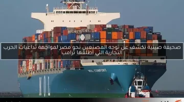 صحيفة صينية تكشف عن توجه المصنعين نحو مصر لمواجهة تداعيات الحرب التجارية التي أطلقها ترامب