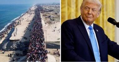 ترامب يطرح فكرة السيطرة على غزة مجددا.. ويؤكد: سأحولها لـ “منطقة حرية”
