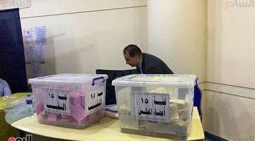 غلق باب التصويت بانتخابات التجديد النصفي لنقابة الصحفيين.. صور