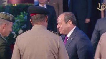 الرئيس السيسي يصل نادى كيان لافتتاح بطولة العالم العسكرية للفروسية بالعاصمة الإدارية