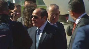 الرئيس السيسى يصل مقر الاحتفالات بالذكرى الـ80 لعيد النصر فى موسكو