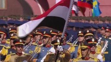القوات المصرية تشارك فى عروض احتفالات الذكرى الـ80 لعيد النصر بموسكو
