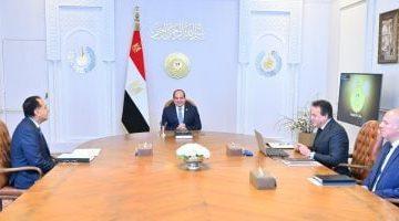 الرئيس السيسى يوجه باتخاذ إجراءات لتحسين أوضاع العاملين فى المجال الصحى