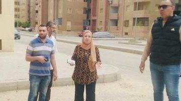 مسئولو” الإسكان” يتفقدون أعمال التطوير بمنطقة أرض مطار إمبابة