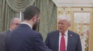 ترامب عن لقائه أحمد الشرع: الرئيس السورى رائع ولديه فرصة جيدة