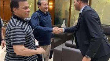 وصول الفوج الأول من الرياضيين المصريين من ليبيا بقيادة حسام البدري