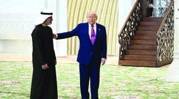 الرئيس الأمريكى دونالد ترامب يزور جامع الشيخ زايد الكبير.. صور