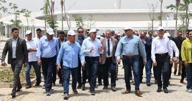 رئيس الوزراء يتابع الموقف التنفيذى لمشروع حديقة “تلال الفسطاط”