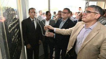 وزير الإسكان ومحافظ الجيزة يفتتحان المرحلة الأولى من محطة مياه الشرب بأوسيم