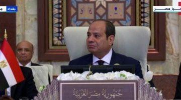 الرئيس السيسى: يجب المحافظة على الدولة السورية ووحدتها واستثمار رفع العقوبات