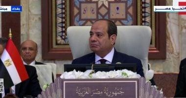 الرئيس السيسى: يجب المحافظة على الدولة السورية ووحدتها واستثمار رفع العقوبات