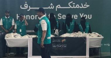 استقبال حافل وهدايا لحجاج “التضامن” في المدينة المنورة.. صور
