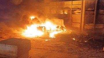 قوات الاحتلال تحرق مولدات الكهرباء داخل المستشفى الإندونيسى بقطاع غزة