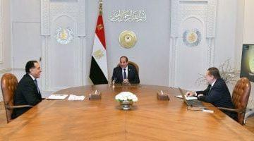 الرئيس السيسى يوجه بالعمل على جذب الاستثمارات الأجنبية وتمكين القطاع الخاص