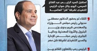 الرئيس السيسى يؤكد حرص مصر على سداد مستحقات الشركات لتعزيز الثقة.. إنفوجراف