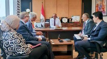 نائب وزير الإسكان يستقبل ممثلي الوكالة الألمانية للتعاون الدولي لبحث مجالات التعاون