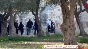 خطيب الأقصى للقاهرة الإخبارية”: الاحتلال حول القدس لثكنة عسكرية ويحاصر الأبواب