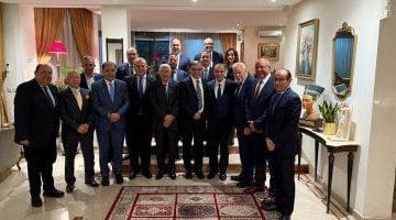 لقاء وزير الخارجية مع مجموعة من كبار رجال الأعمال ورؤساء البنوك المغربية