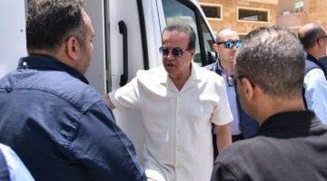 وزير الصحة يتفقد مستشفى الحمام المركزي بمحافظة مطروح