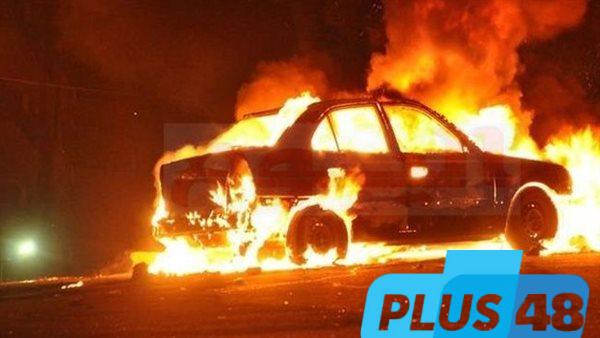 حادث أطفيح المروع.. مصرع 2 وإصابة آخرين إثر تفحم سيارة