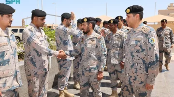 الودعاني يتفقد مواقع مهام حرس الحدود في موسم #حج_1446هـ