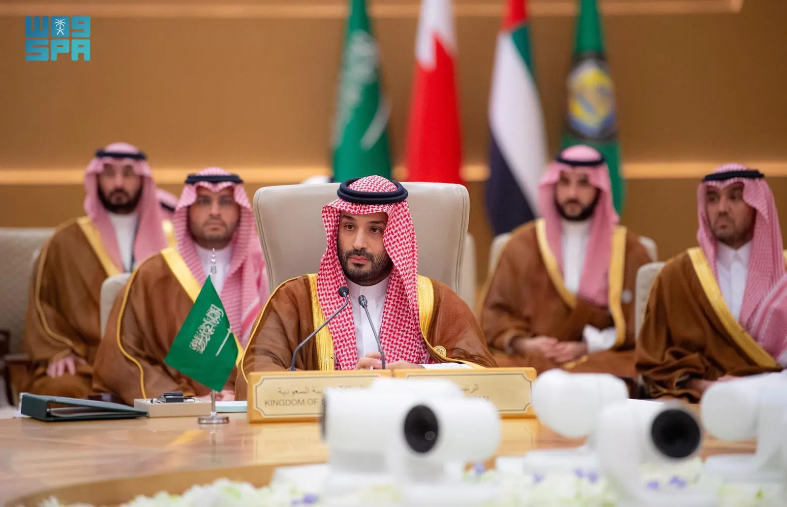 برئاسة مشتركة من سمو ولي العهد والرئيس الأمريكي.. انعقاد #القمة_الخليجية_الأمريكية في #الرياض