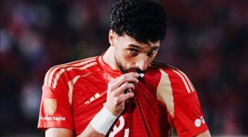 وسام أبو علي يقود هجوم الأهلي في مواجهة حرس الحدود