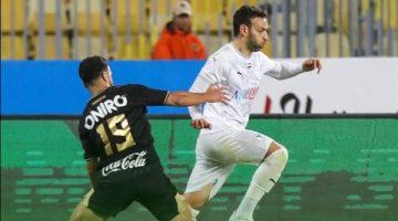 تعادل سلبى بين الزمالك والمصري في الدوري