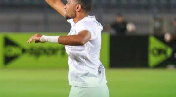 المصري يتقدم على حرس الحدود بهدف نظيف في الشوط الأول
